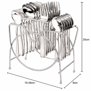 Ritzee Trends Stainless Steel Cutlery Holder Stand