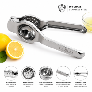 Ritzee Trends Premium Stainless Steel Lemon Squeezer